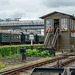 Stellwerk im Museumsbahnhof der Stoomtramm Hoorn-Medemblik