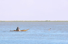 Fisherman on Lake Tana