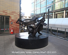 Michael Lyons Vortex Canary Wharf 25 2 2023