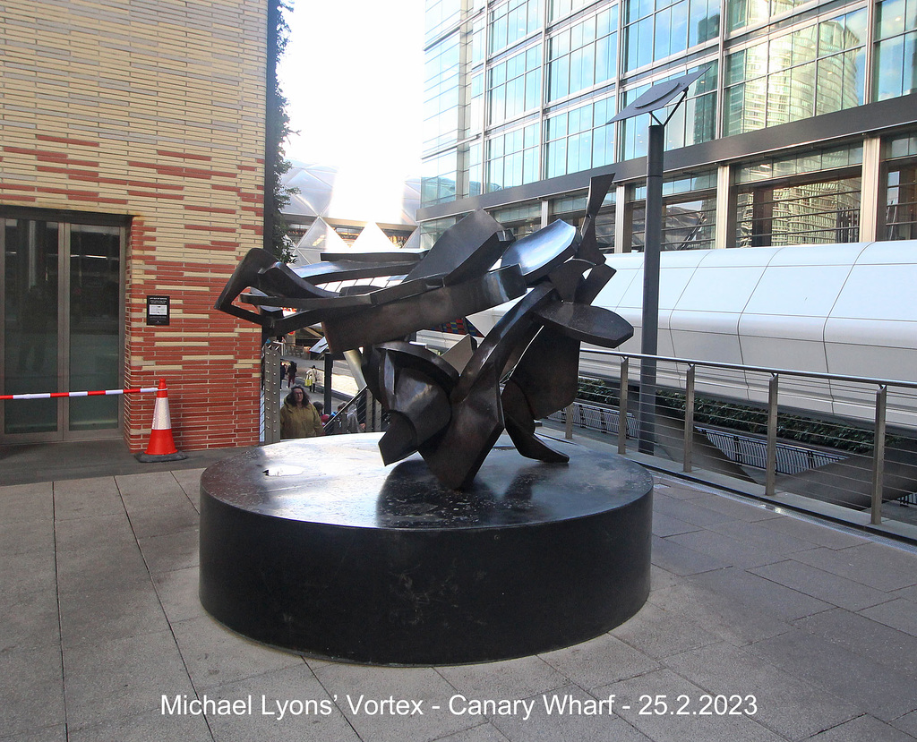 Michael Lyons Vortex Canary Wharf 25 2 2023