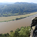 Bahnlinie entlang der Elbe