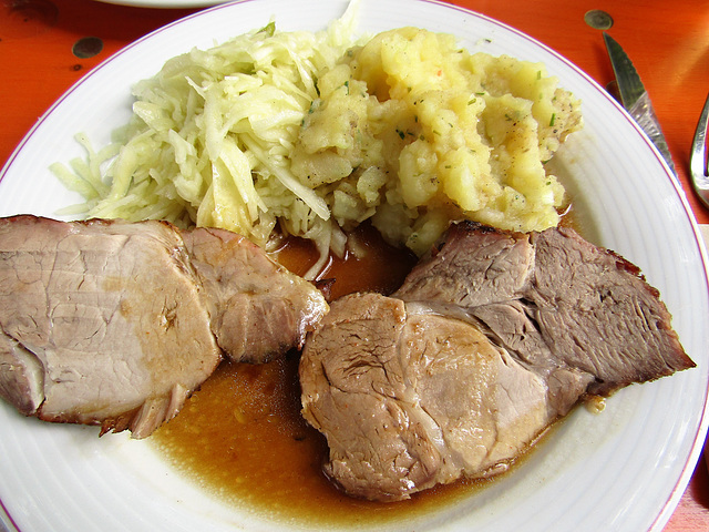 heiß begehrter Backofenbraten