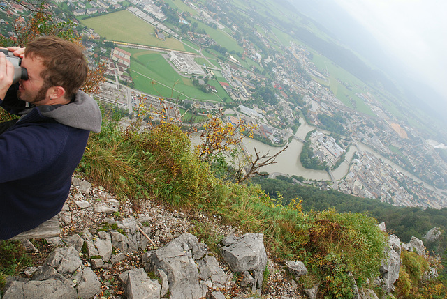 Hallein/ Österreich vom Kleinen Barmstein