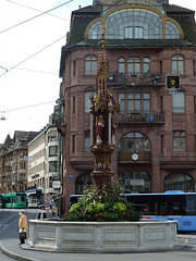 Brunnen am Basler Fischmarkt