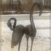 Flamingos im Park