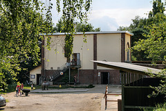 Erhaltenes Schalthaus der ehem. Zeche Kaiser Friedrich 1/2 (Dortmund-Menglinghausen) / 20.08.2021