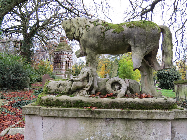 kensal green cemetery, london