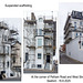 Pelham Road & West Street junction - scaffolding - Seaford 16 8 2025