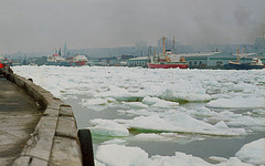 Ice and CCG ice breaker St. John's Harbour