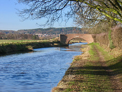 Dunstall Farm Bridge on the Birmingham and Fazeley Canal