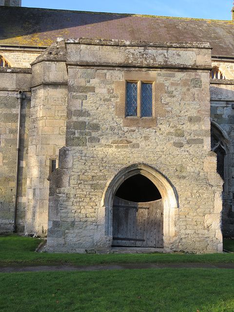 mere church, wilts , c14 south porch