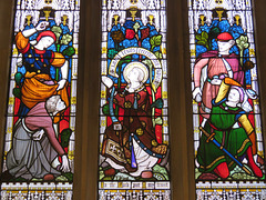 chilton foliat church, wilts c19 glass by clayton and bell 1862 (1)
