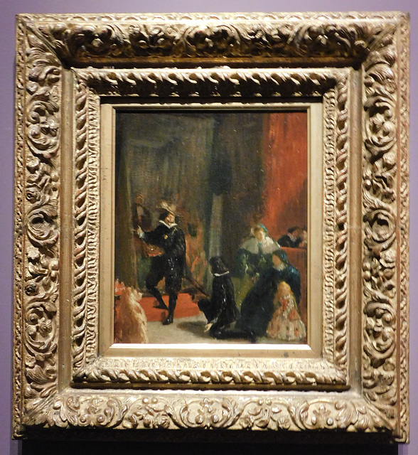 Memory of Velazquez by Degas in the Metropolitan Museum of Art, December 2023