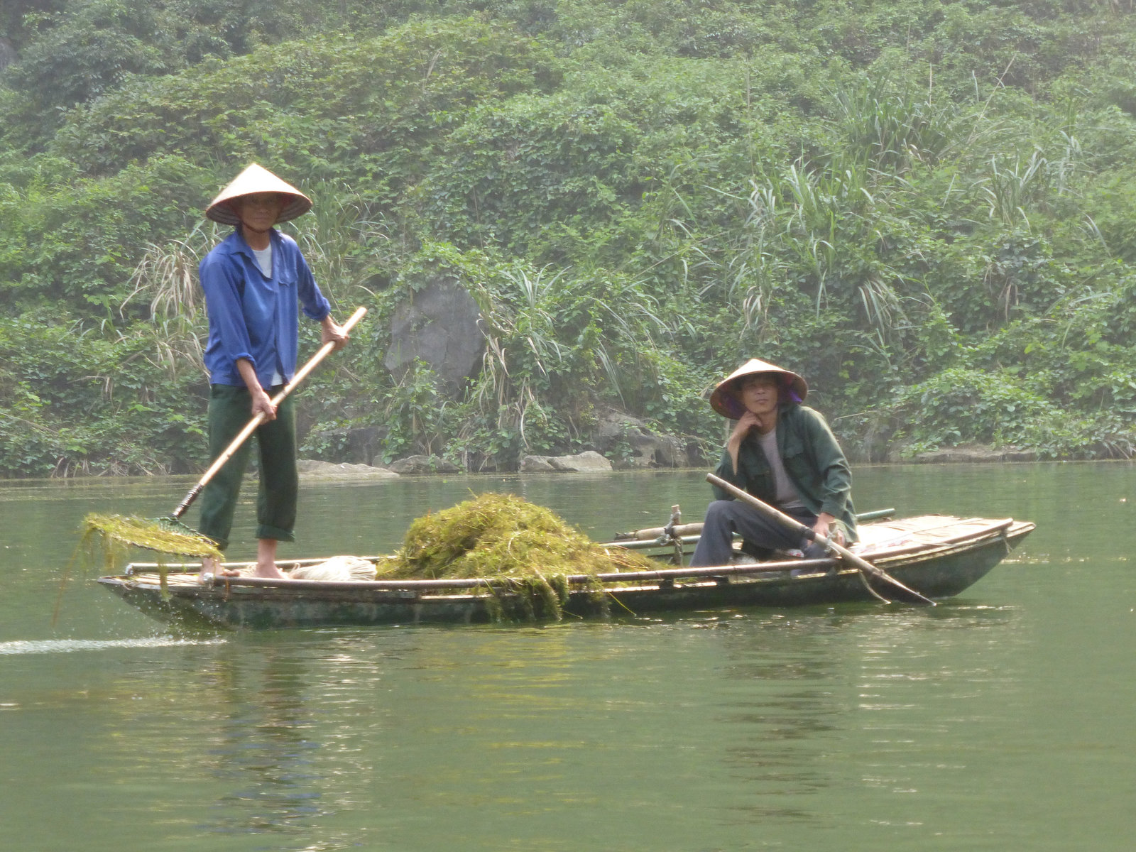 Cleaning the river