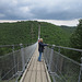 Auf der Geierlay-Brücke