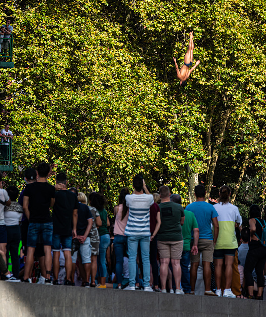 Salto al agua