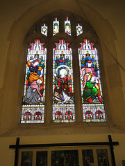 chilton foliat church, wilts c19 glass by clayton and bell 1862 (2)