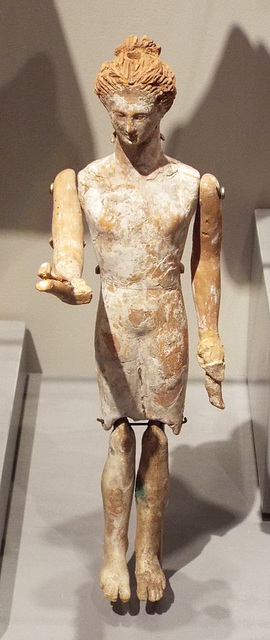 Terracotta Figurine with Movable Limbs in the Boston Museum of Fine Arts, January 2018