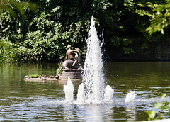 Teich im Kurpark Döse