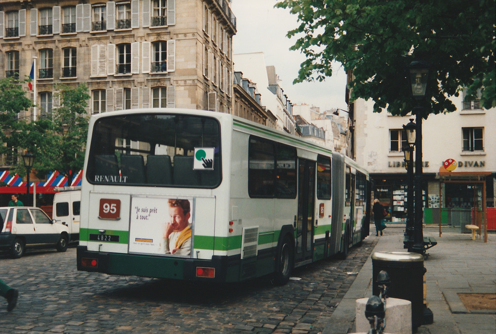 RATP (Paris) 4822 - 30 Apr 1992