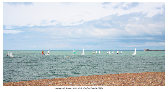 Newhaven & Seaford Sailing Club  - Seaford Bay - 20 7 2024