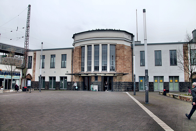 Empfangsgebäude des Hauptbahnhofs (Mülheim an der Ruhr) / 30.03.2024