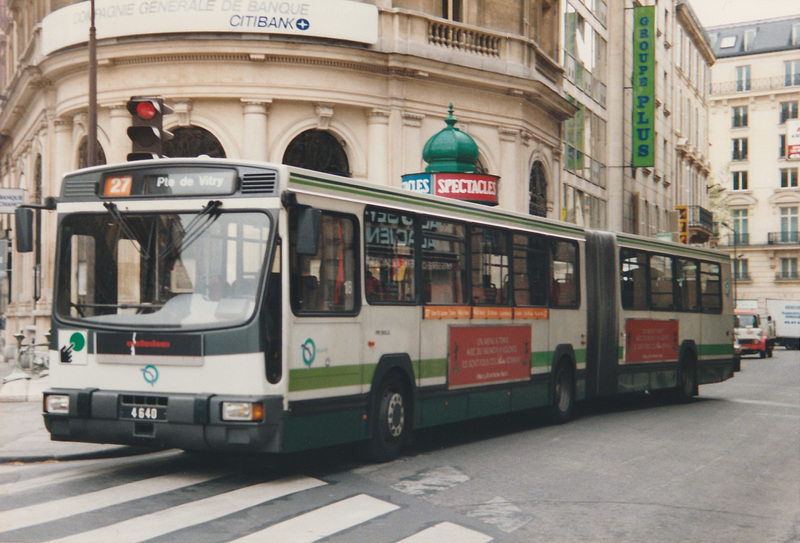 RATP (Paris) 4640 - 30 Apr 1992