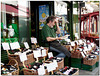 Paris - Rue Mouffetard - The Poet of the wine