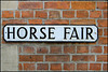 Horse Fair sign