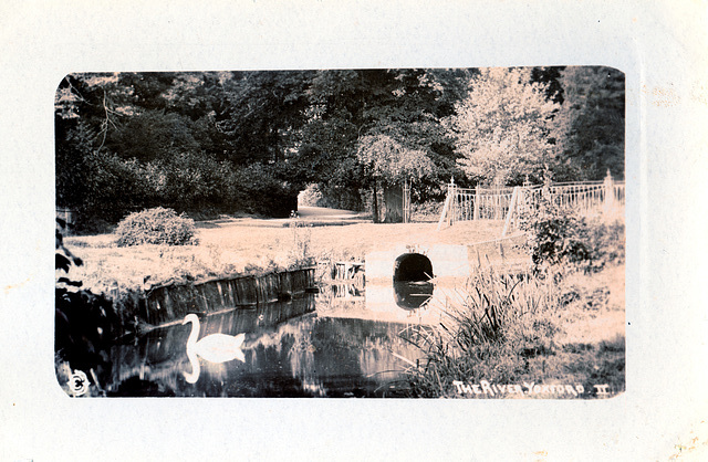 Bridge at Cockfield Hall, Yoxford, Suffolk