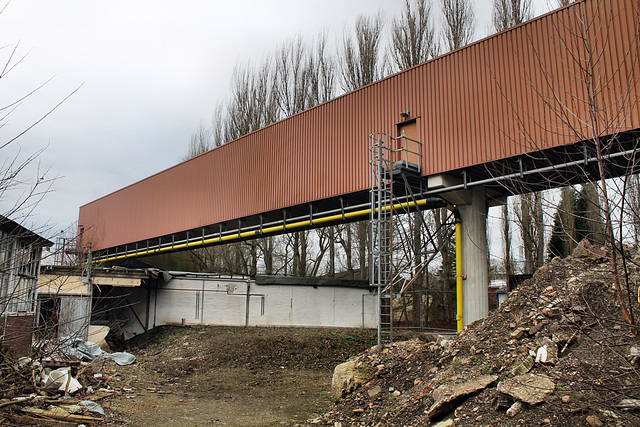 Förderbandbrücke über dem Brandt-Gelände (Hagen-Westerbauer) / 26.02.2017