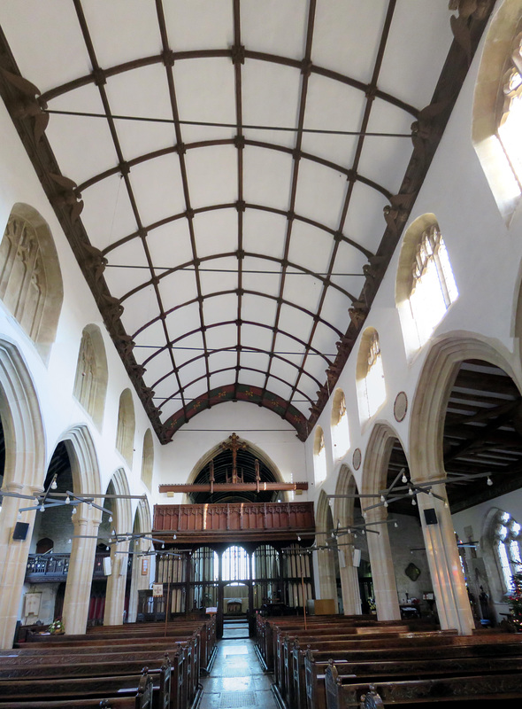 mere church, wilts , c15 c16 nave and roof