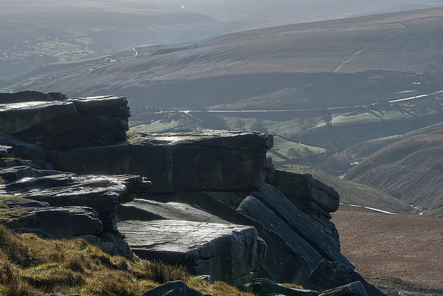 Above March Haigh Reservoir