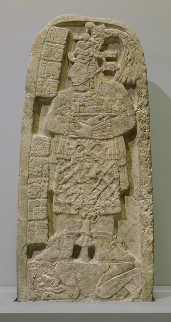 Mayan Portrait of a Queen Regnant Trampling a Captive in the Metropolitan Museum of Art, September 2021