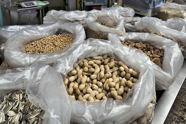 Peanuts and Chickpeas – Old Market, Acco, Israel