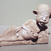 Terracotta Statuette of Polyphemus Reclining and Drinking in the Boston Museum of Fine Arts, January 2018