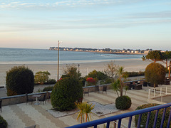 Der Zaun in LaBaule Escoublac