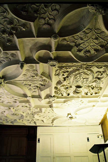 Detail of Ceiling, Seventeenth Century House at Great Yarmouth, Norfolk