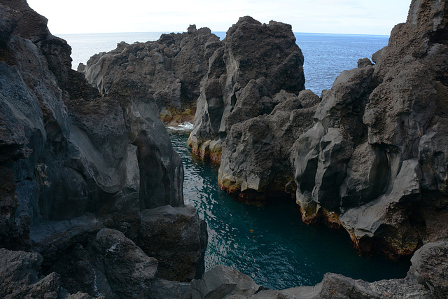 Azores, The Island of Pico, Black Coast of Solidified Lava