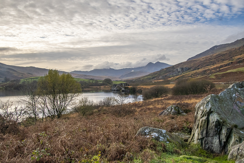 Llyn Mymbyr and Snowdon