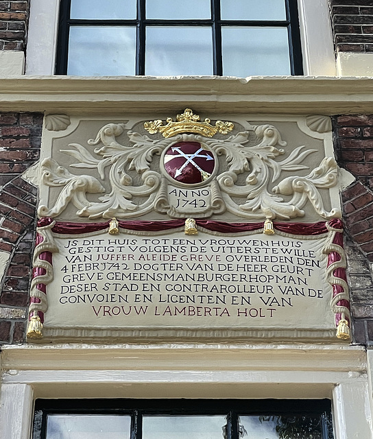 Vrouwenhuis, Zwolle, detail