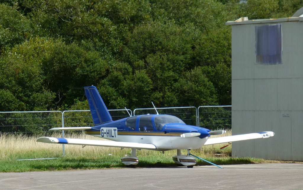 G-HILT at Lee on Solent - 15 August 2015