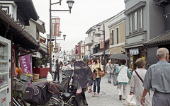 Street crowded with people