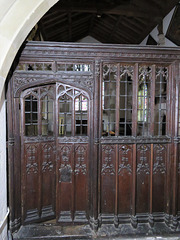 mere church, wilts , c15 screen to south chapel