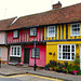 Colourful houses in Saffron Walden HWW!