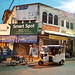Cambodian tuk-tuk at a smart spot