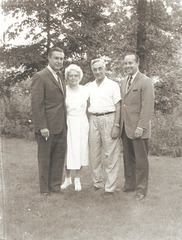 Ann, Rudy, and the boys, 1961