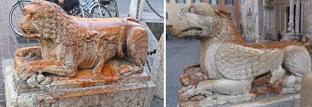 Löwe und Greif