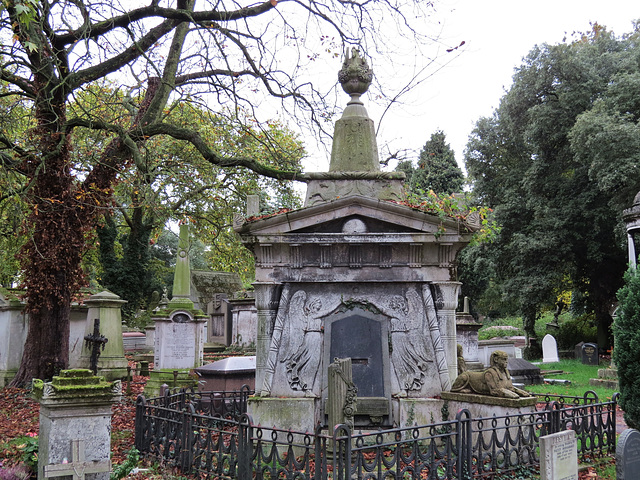 kensal green cemetery, london