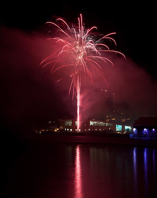 Fireworks at Newhaven